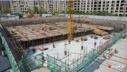 集多功能為一體，同德為鄰中心加快建設(shè)，工程管理服務(wù)保駕護(hù)航